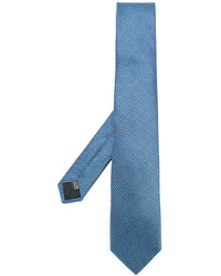 Cravatta di seta blu di Cerruti