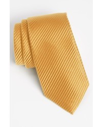 Cravatta di seta dorata