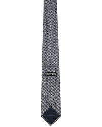 Cravatta di seta grigia di Tom Ford