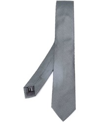 Cravatta di seta grigia di Giorgio Armani