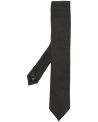 Cravatta di seta grigio scuro di Dolce & Gabbana