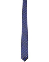 Cravatta di seta grigio scuro di Gucci