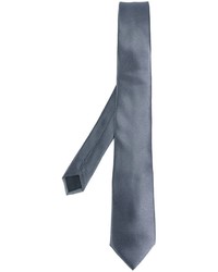Cravatta di seta grigio scuro di Lanvin