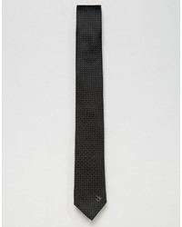 Cravatta di seta nera di Calvin Klein