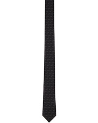 Cravatta di seta nera di Givenchy