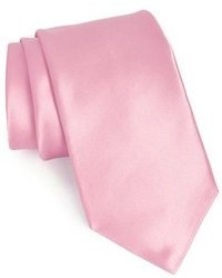 Cravatta di seta rosa