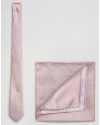 Cravatta di seta rosa di Asos