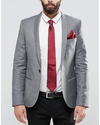 Cravatta di seta rossa di Asos