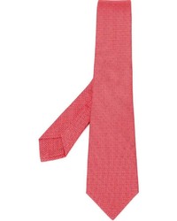 Cravatta di seta rossa di Kiton