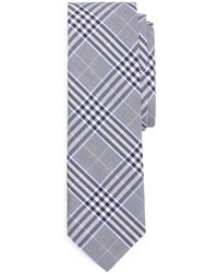 Cravatta di seta scozzese azzurra