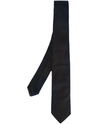 Cravatta di seta tessuta nera di Givenchy