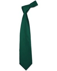 Cravatta di seta verde scuro