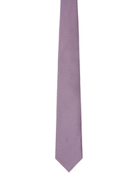 Cravatta di seta viola melanzana di Tom Ford