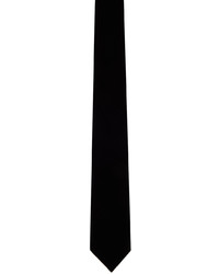 Cravatta di velluto nera di Tom Ford