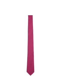 Cravatta fucsia di Versace