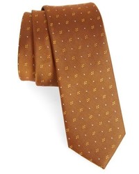 Cravatta geometrica arancione
