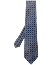 Cravatta geometrica blu di Etro