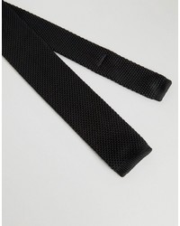 Cravatta lavorata a maglia blu scuro di French Connection