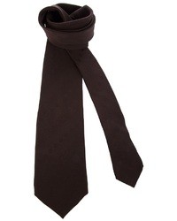 Cravatta marrone scuro di Gucci