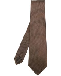 Cravatta marrone di Armani Collezioni