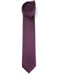Cravatta melanzana scuro