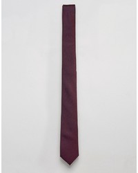 Cravatta melanzana scuro di Asos