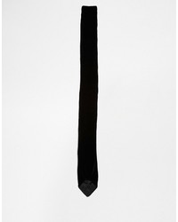 Cravatta nera di Reclaimed Vintage