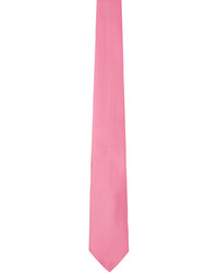 Cravatta rosa di Dries Van Noten