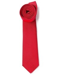 Cravatta rossa di Christian Dior