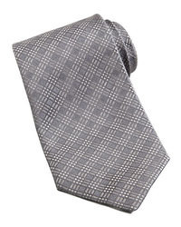 Cravatta scozzese grigia