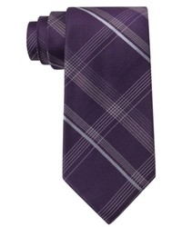 Cravatta scozzese viola