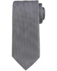 Cravatta stampata argento