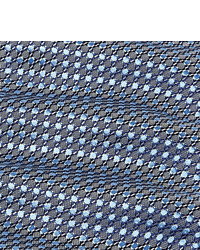 Cravatta stampata azzurra di Brioni