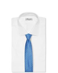 Cravatta stampata blu di Charvet