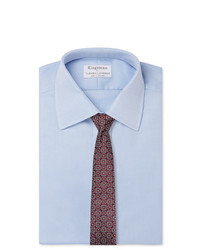 Cravatta stampata bordeaux di Kingsman