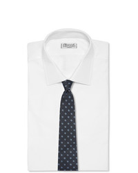 Cravatta stampata nera di Dunhill