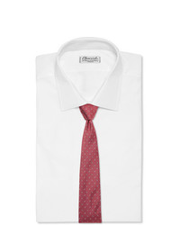 Cravatta stampata rosa di Turnbull & Asser