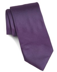 Cravatta tessuta viola