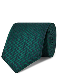 Cravatta verde scuro di Charvet