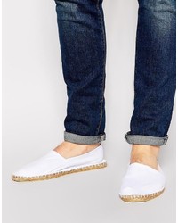 Espadrillas di jeans bianche di Asos