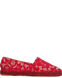 Espadrillas rosse di Dolce & Gabbana