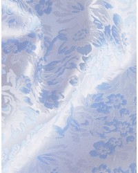 Fazzoletto da taschino a fiori azzurro di Asos