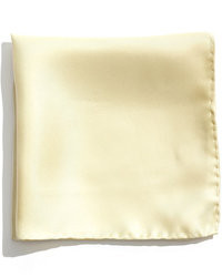Fazzoletto da taschino di seta beige