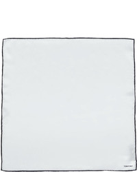 Fazzoletto da taschino di seta bianco di Tom Ford