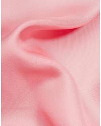 Fazzoletto da taschino di seta rosa di Asos
