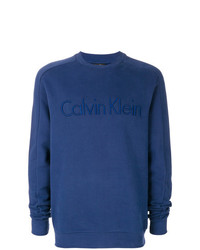 Felpa blu scuro di Calvin Klein Jeans