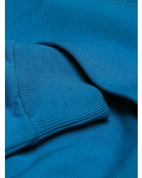Felpa con cappuccio blu di Givenchy