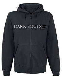 Felpa con cappuccio nera di Dark Souls