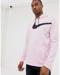 Felpa con cappuccio rosa di Nike Training