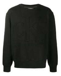 Felpa nera di Calvin Klein Jeans